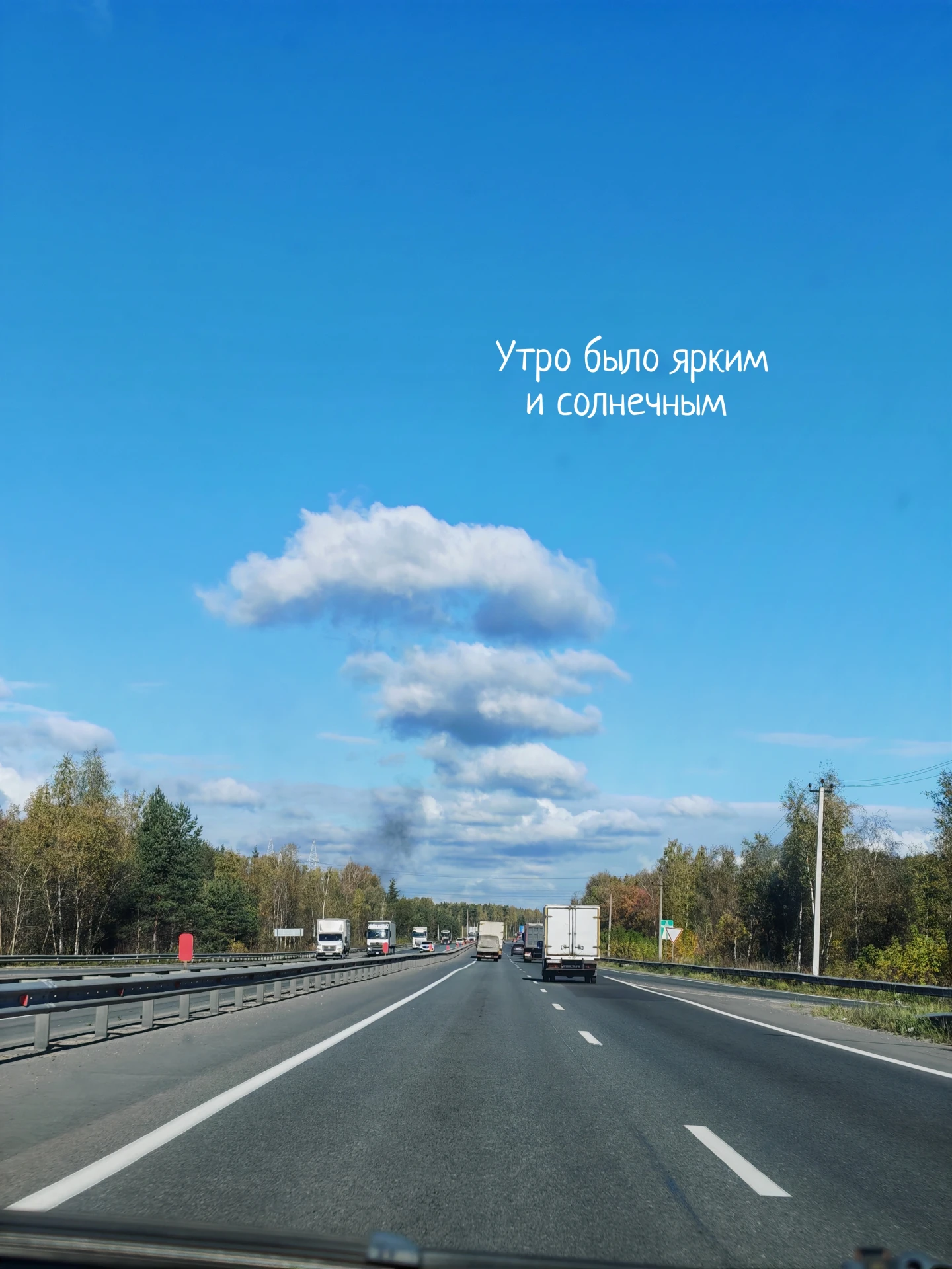 В общем, мы не смогли заправиться. По всей трассе, по которой мы мчали, все АЗС по нуля...