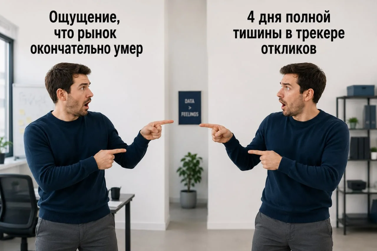 Мозгу понадобилось всего 4 дня, чтобы провести исследование всего рынка труда и сделать...