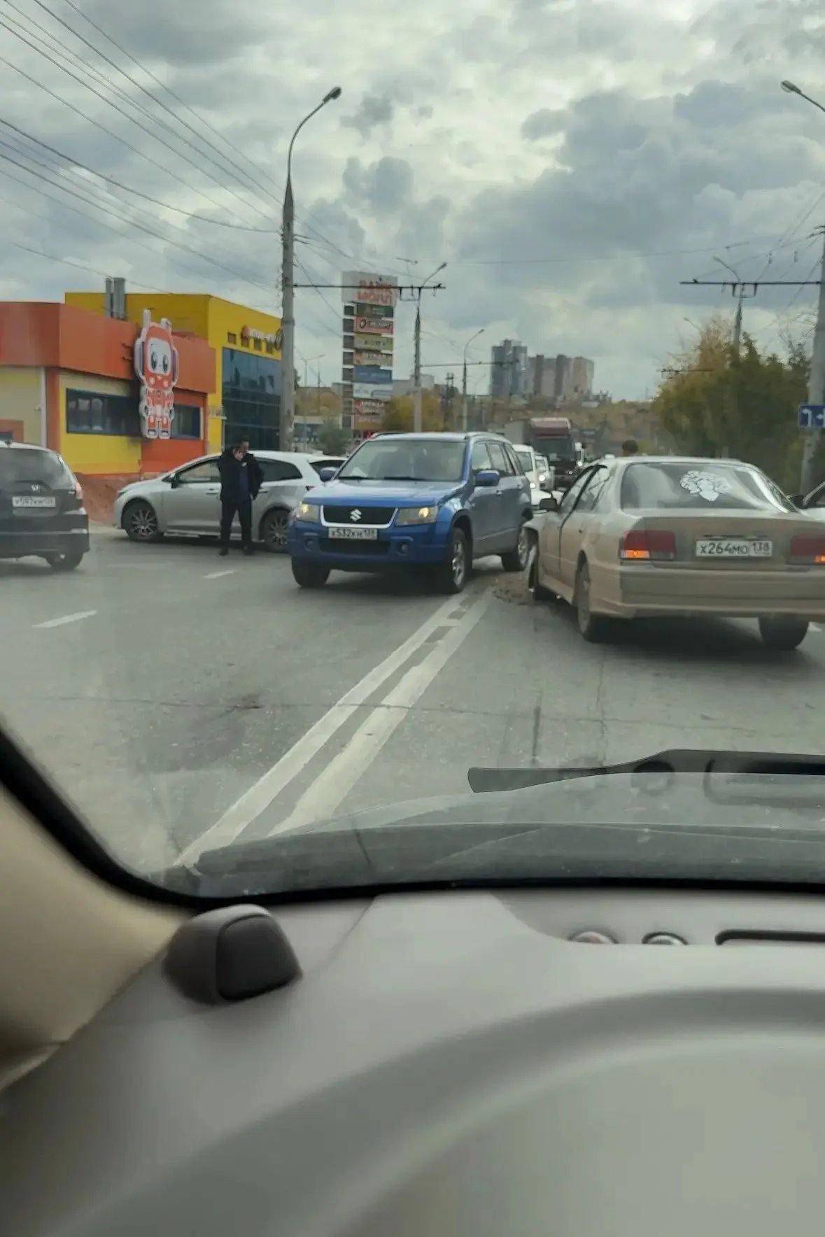 ДТП. Улица Аргунова. Актуально на 13:30