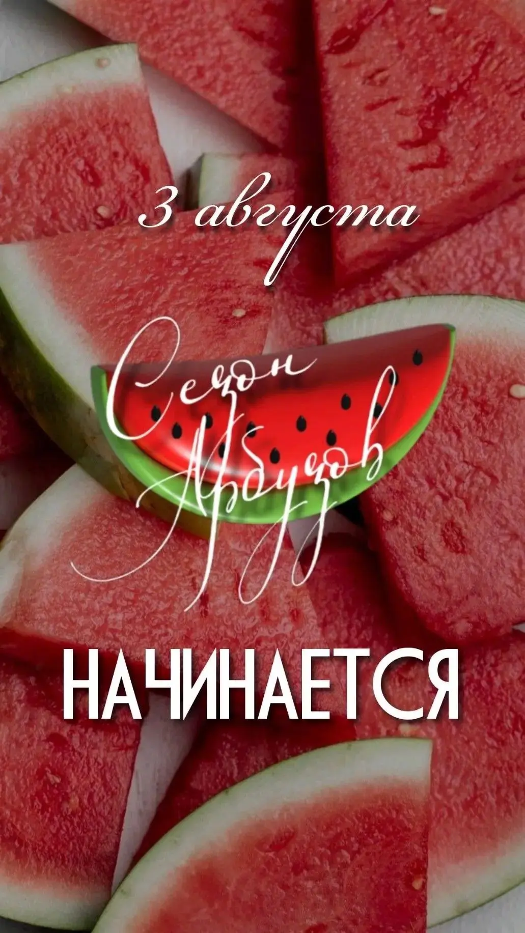 🍉С Днём арбуза, друзья! 🍉