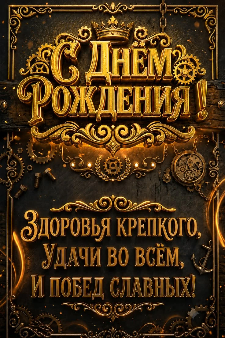 Поздравляем с Днём рождения! 🎂🎁