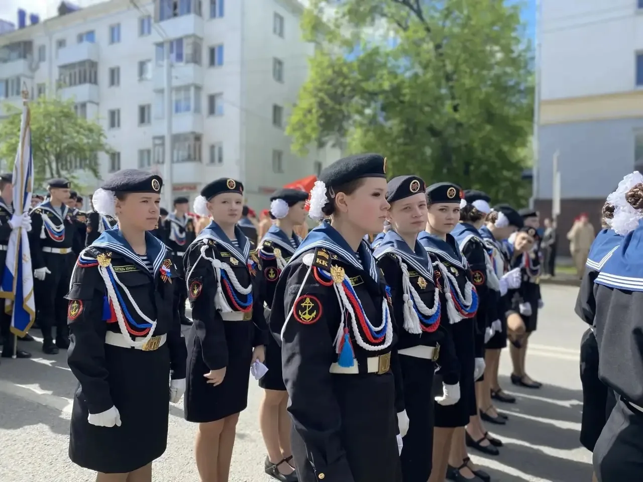 Кадеты Кировского отделения МАОУ «Лицей № 5» Республиканского военно-патриотического ка...