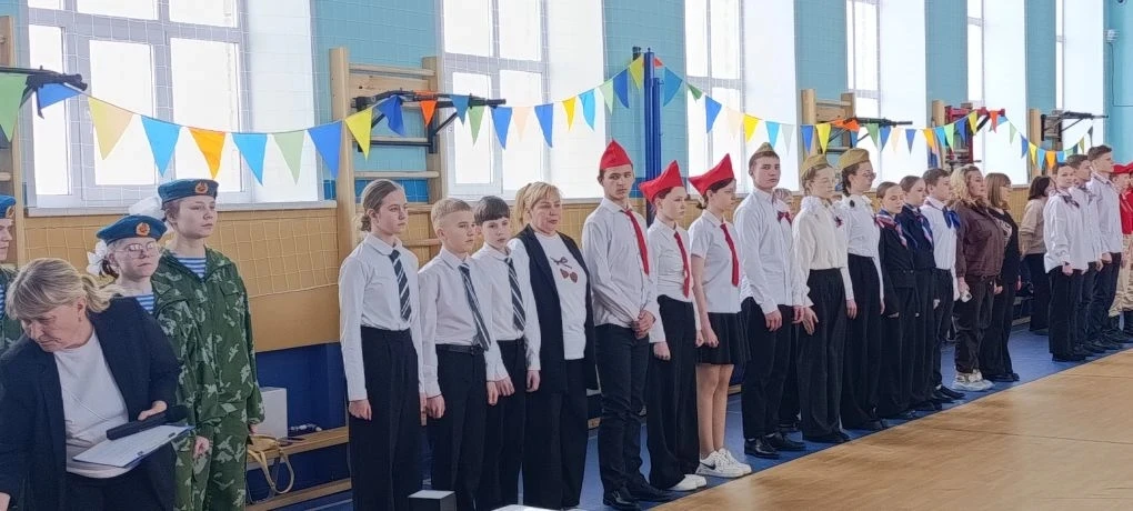 🎖 Честь. Доблесть. Память.   Команда Центра образования «Аксиома» с достоинством представила нашу шк