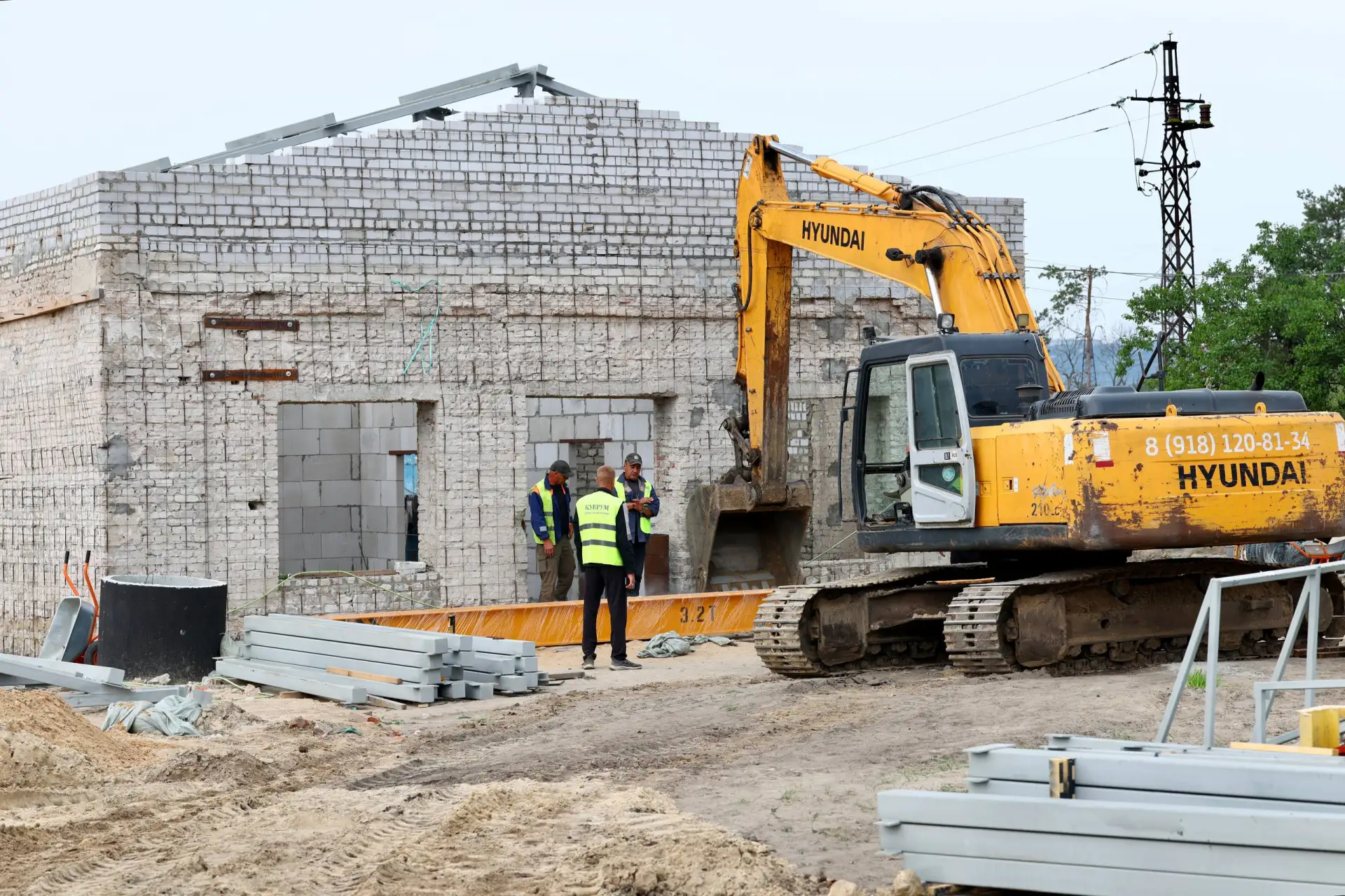 🏗️🏠 Татарстан продолжает восстанавливать объекты в Рубежном и Лисичанске