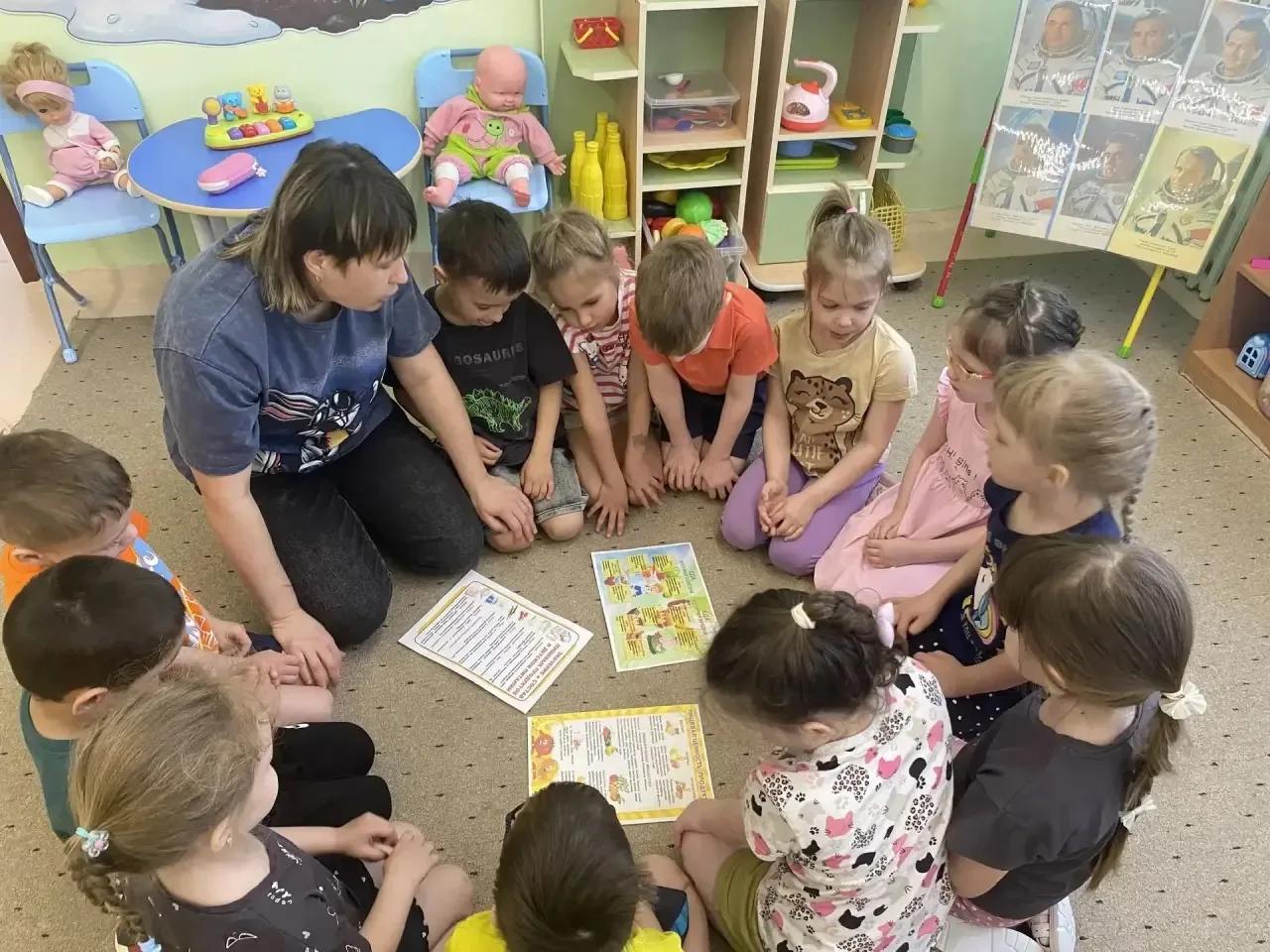 В честь Всемирного дня здоровья в нашей группе "Бусинки" мы провели увлекательное занят...