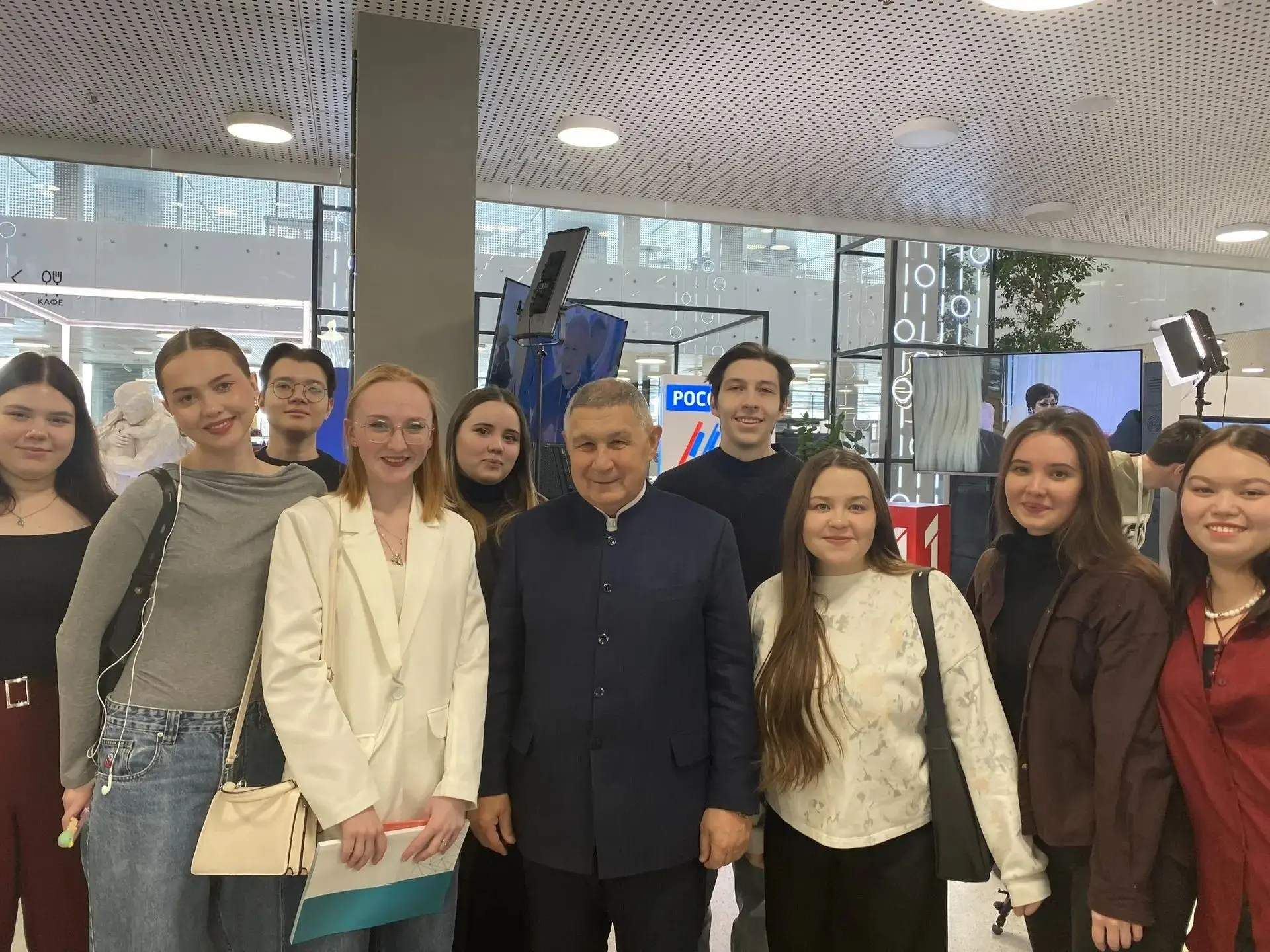 11 февраля 2026 года делегация студентов теоретико-композиторского и вокального ‎факультетов Казанск