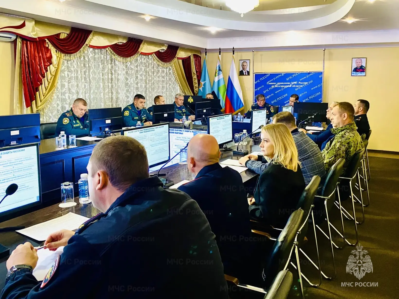 Белгородская область принимает участие во Всероссийской штабной тренировке по ГО с 7 по...