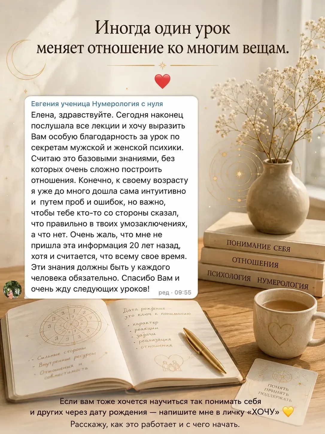 Иногда один урок меняет отношение ко многим вещам. ❤️