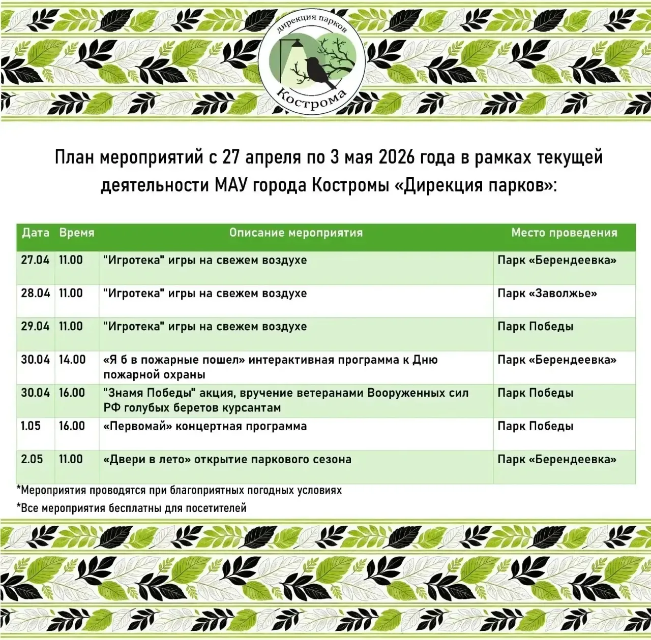 Медиа публикации