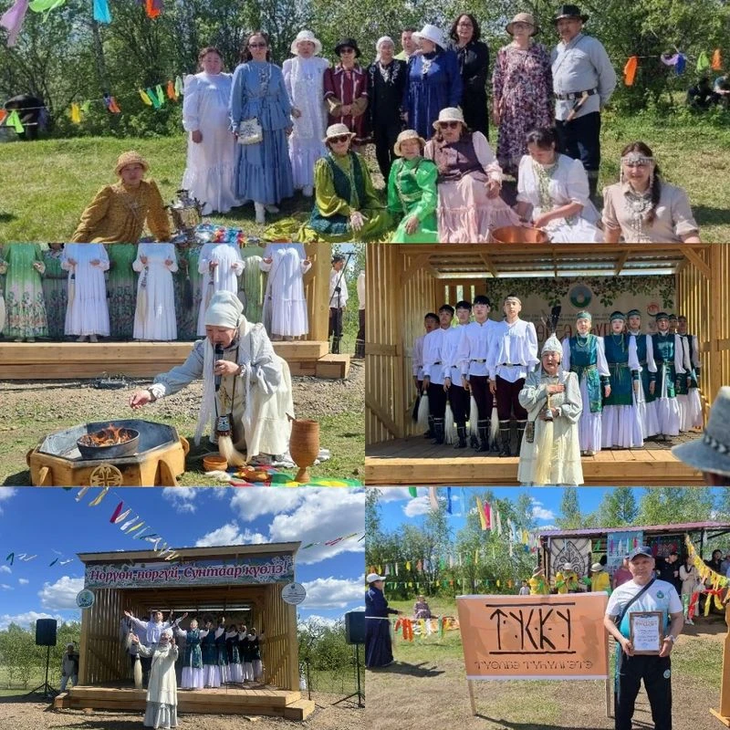 В Якутии ТОСовцы провели народный праздник Ысыах-ТОС