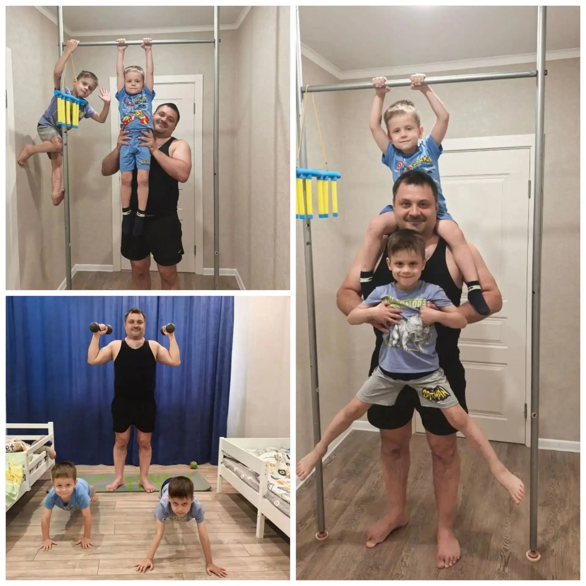 Семья Шерман - участники городского творческого конкурса фотографий в номинации "На здоровье всей се