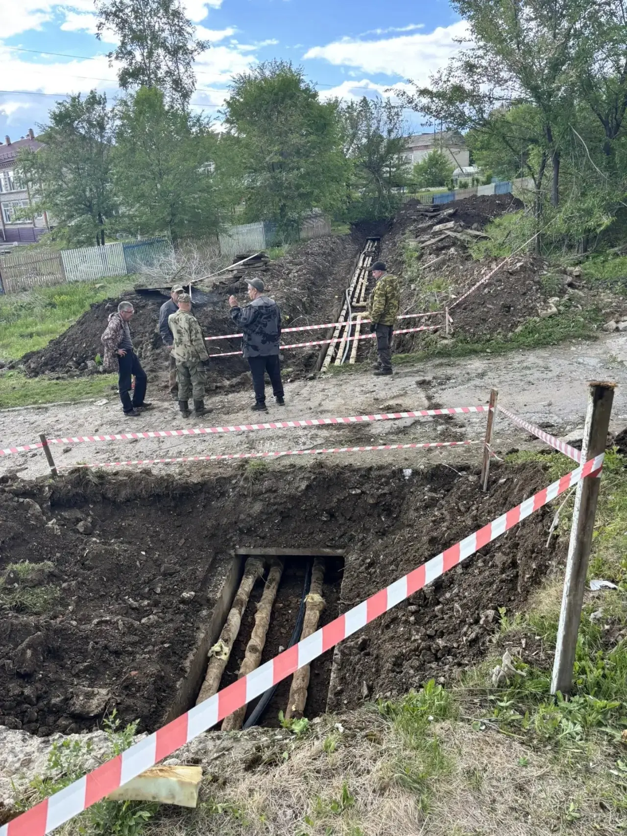 💦 Замена участка холодного водоснабжения в Теплоозёрске

В посёлке Теплоозёрск начались работы по з
