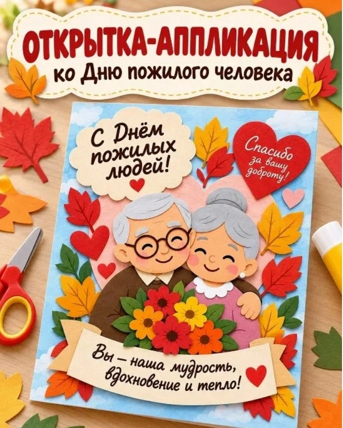 👪 Друзья, День пожилых людей — прекрасный повод выразить уважение, любовь и благодарно...