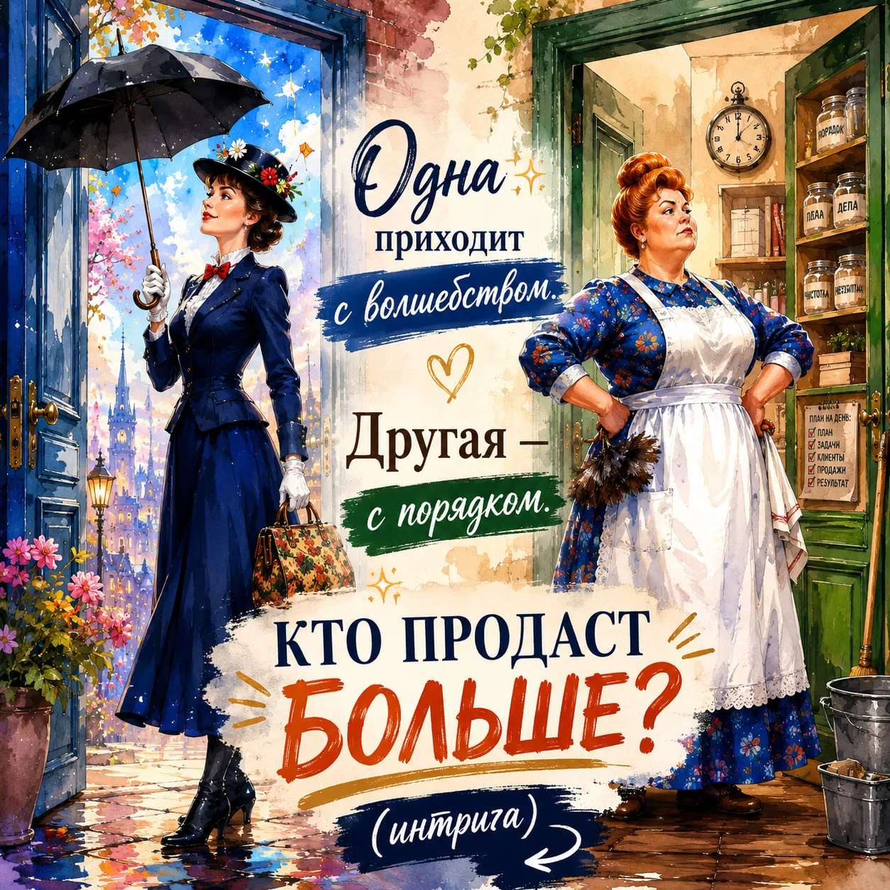 И всё-таки: кто больше продаст: Мэри Поппинс или Фрекен Бок?
В прошлом посте спросила ваши версии.
�