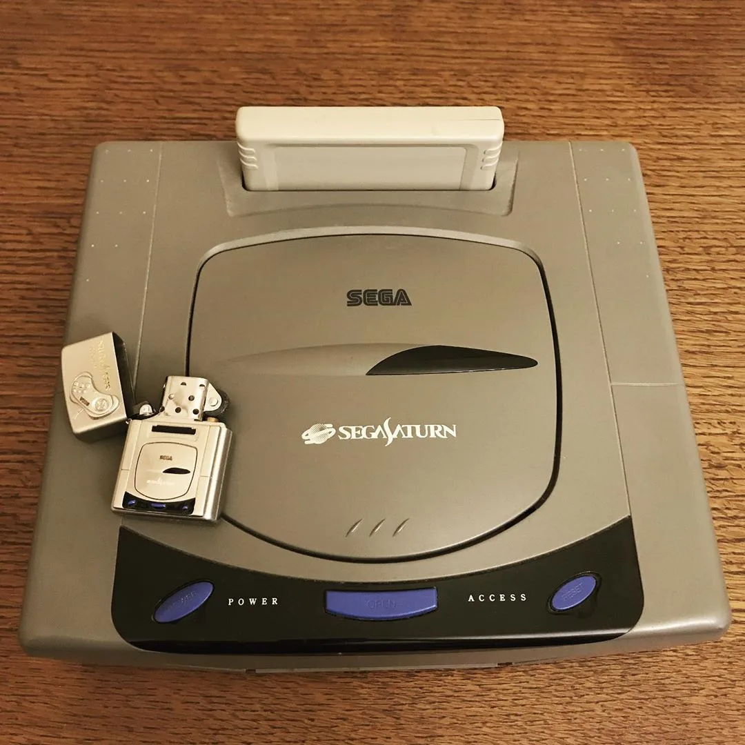 Zippo Sega Saturn, японский дизайн.