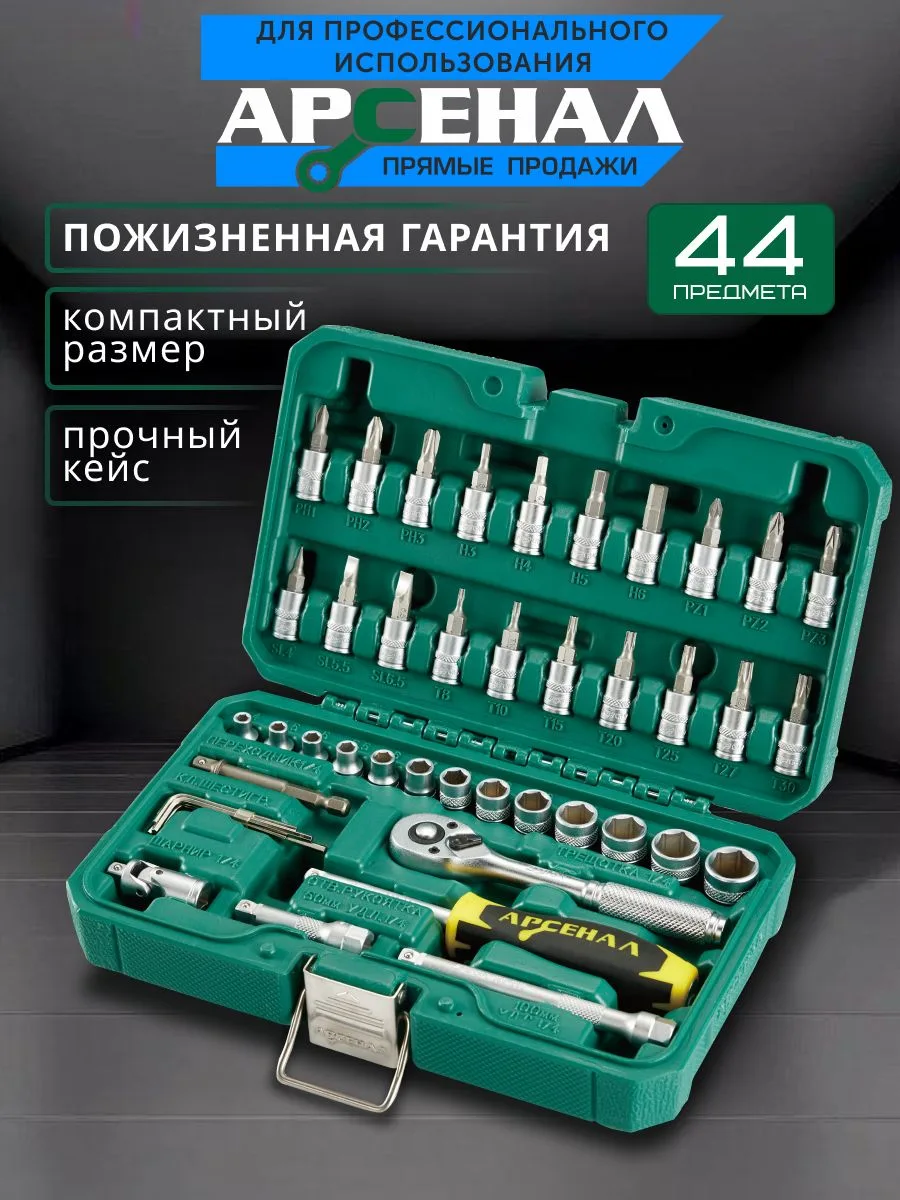 🏁 Аукцион «Набор инструментов 44 предмета (C) Арсенал» завершён — итоги в посте аукцио...