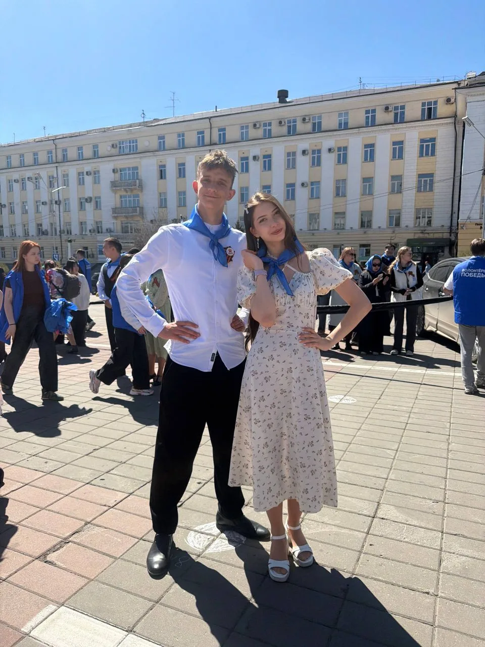 🎖Вальс Победы  В преддверии Дня Победы в нашем городе состоялась ежегодная патриотическая акция «Вал