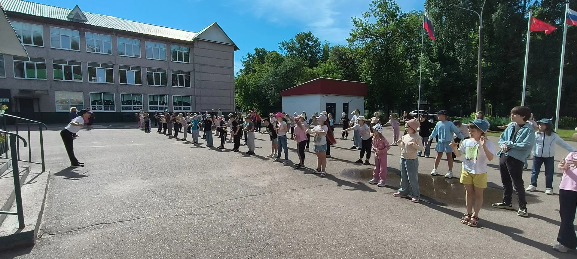 Сегодня в нашем лагере