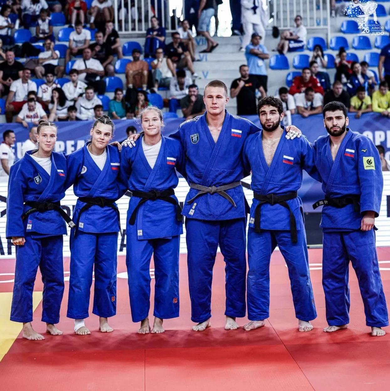 Сборная России взяла серебро командного турнира юниорского чемпионата Европы по дзюдо