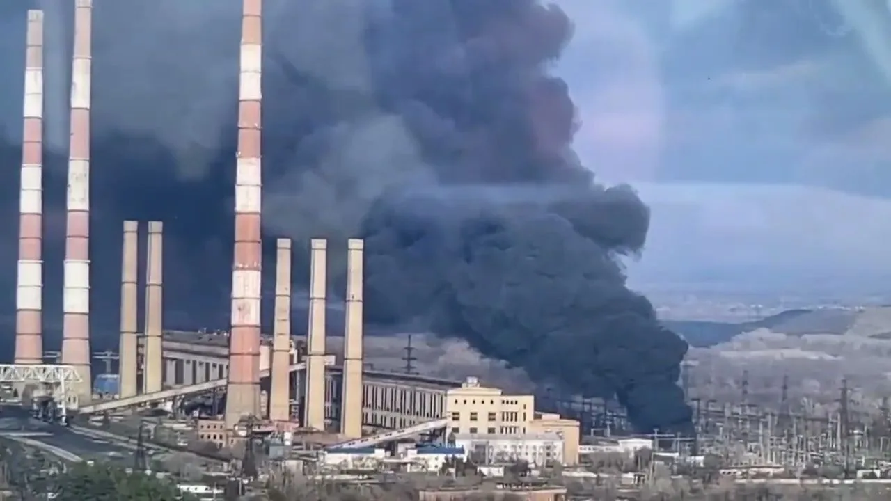 ВКС России нанесли мощный удар по ТЭЦ "Кочеток" в Харьковской области