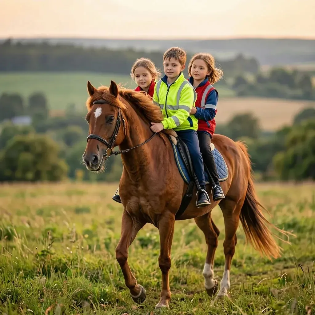 🐎Безопасная езда детей на лошади: основные правила