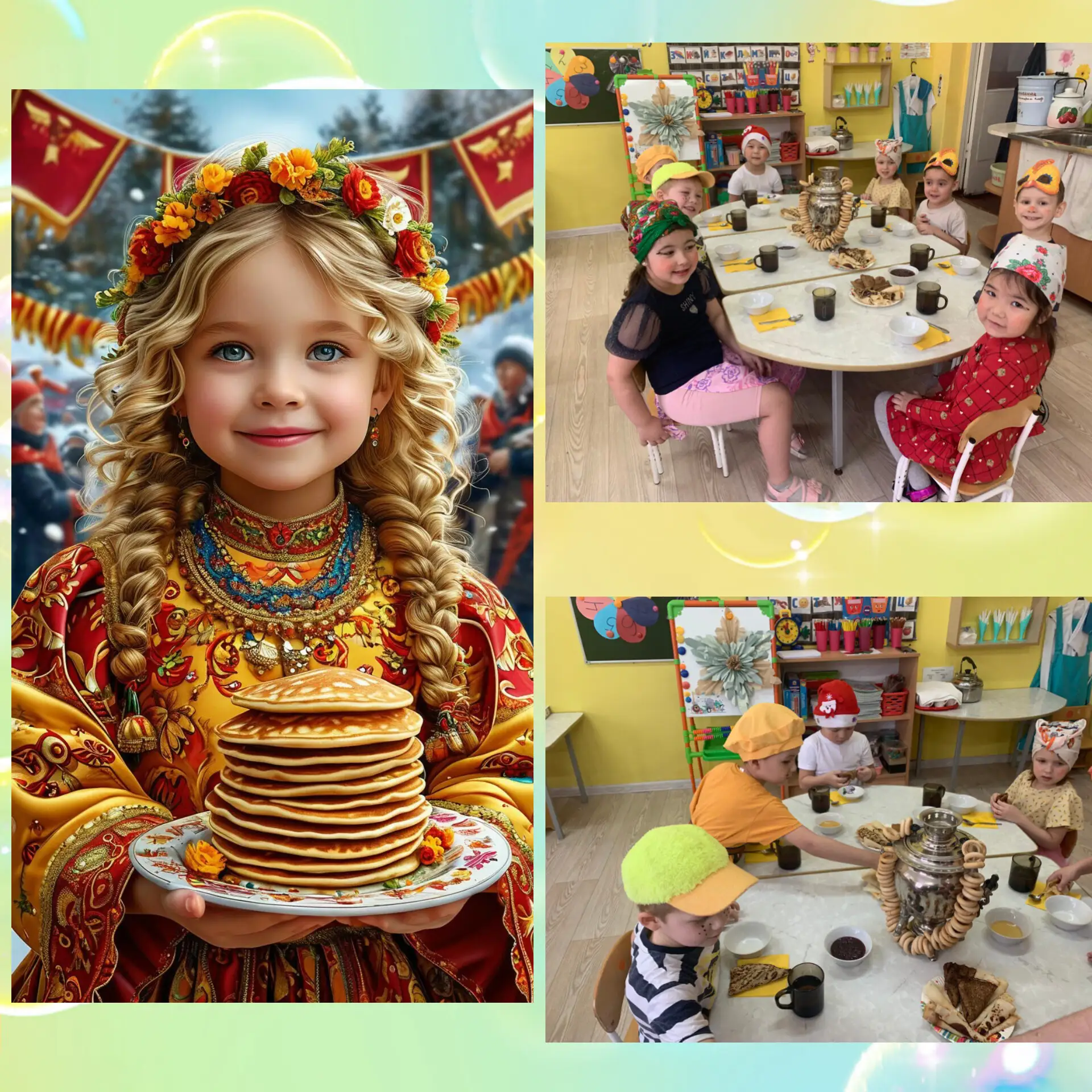 Группа ОРН 4-5 лет №1 побывали на празднике посвящённый Масленице! 🧈🥞