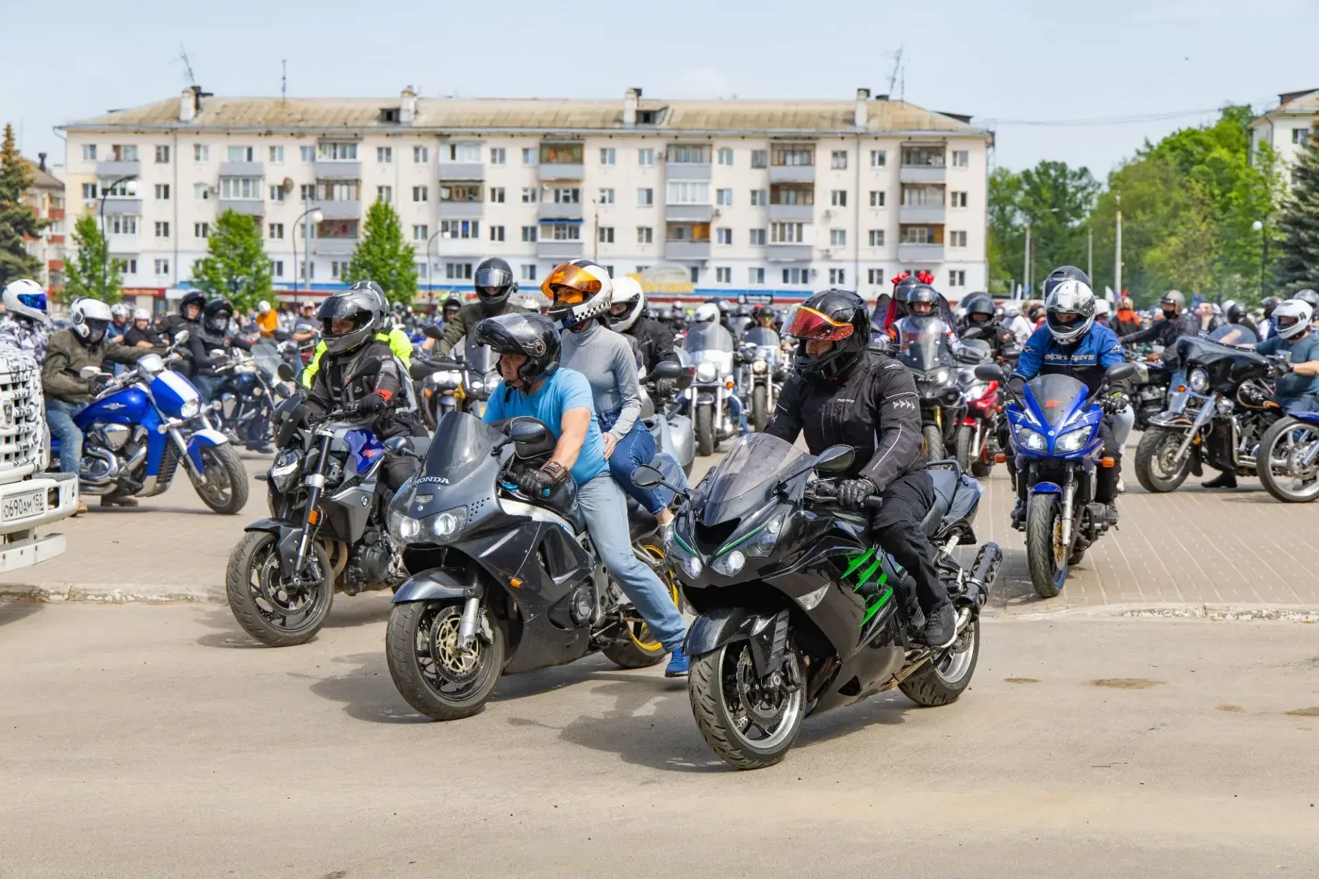 🏍Сегодня через Кстово проедет большая колонна байкеров!