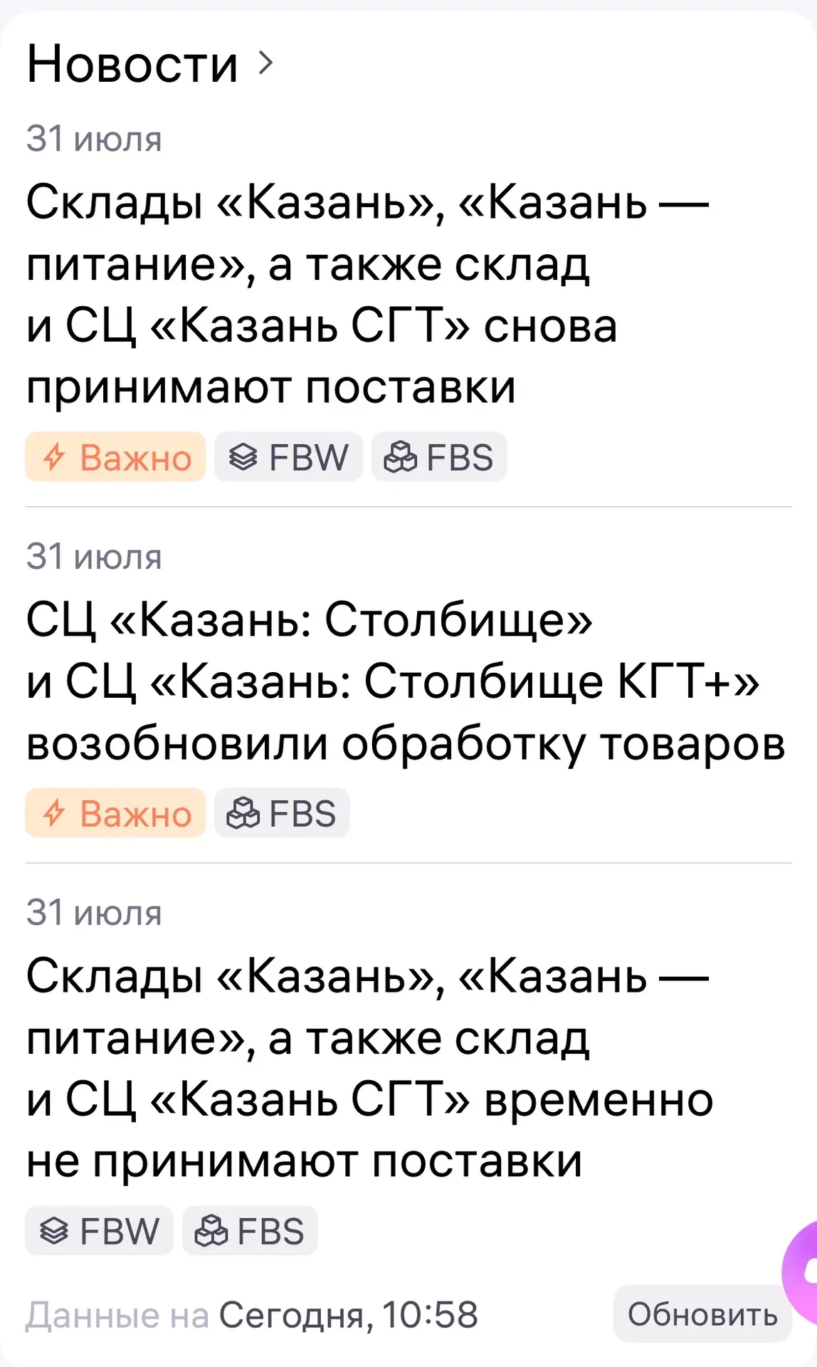 Медиа публикации