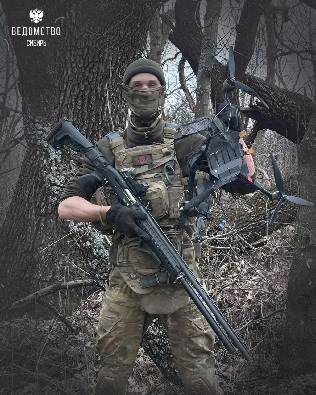 🔥Сибирский боец СВО прислал горячий привет   «Один в поле воин, если он из Сибири. 72/55 Rus. Часов 
