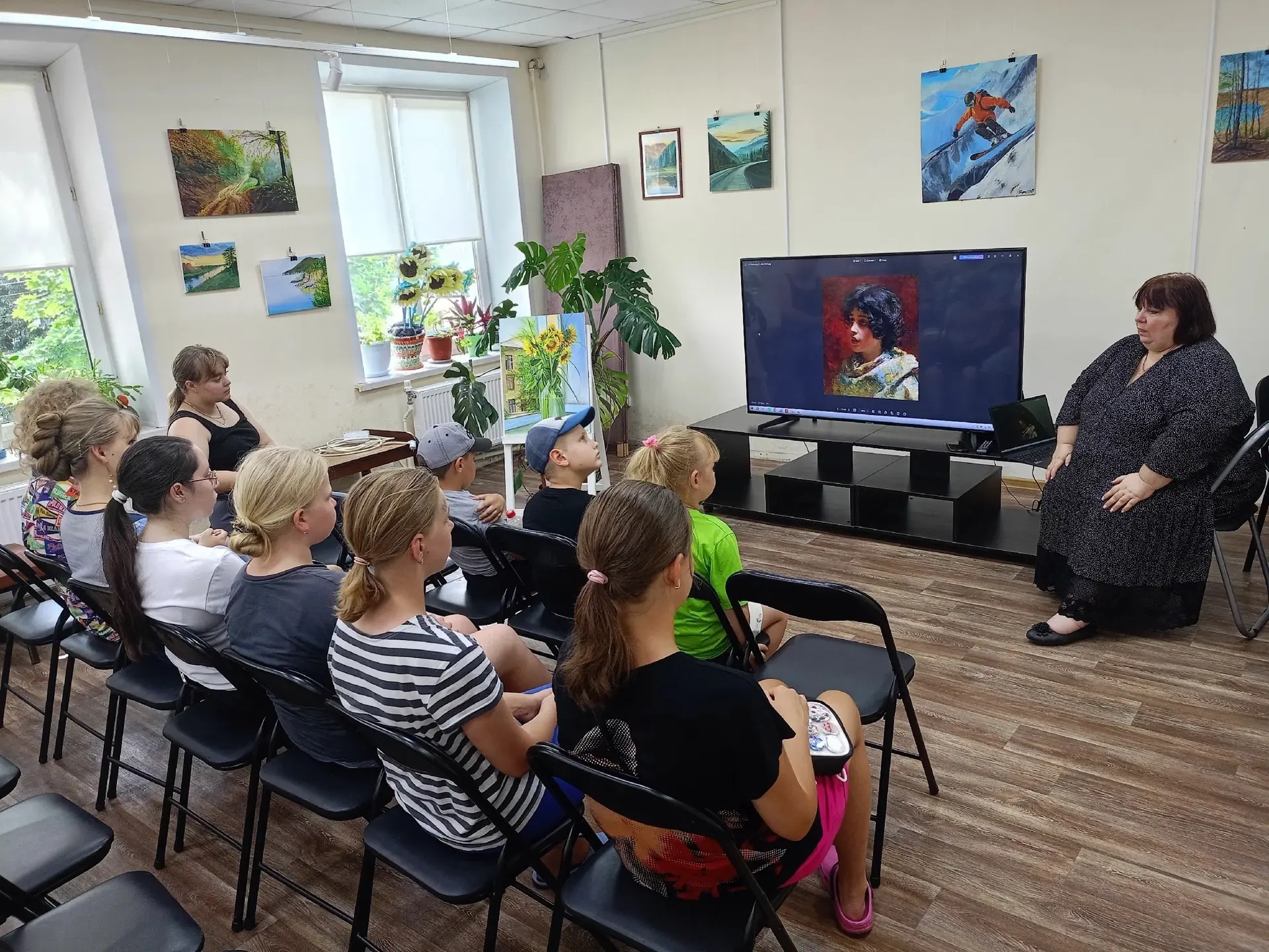 22 июля в Картинной галерее Людмилы Киселёвой состоялось глубокое и вдохновляющее погру...