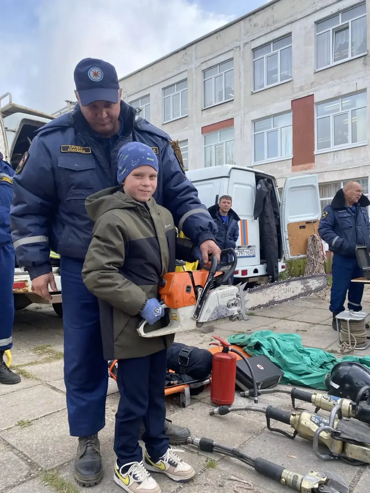 «Урок безопасности под открытым небом».