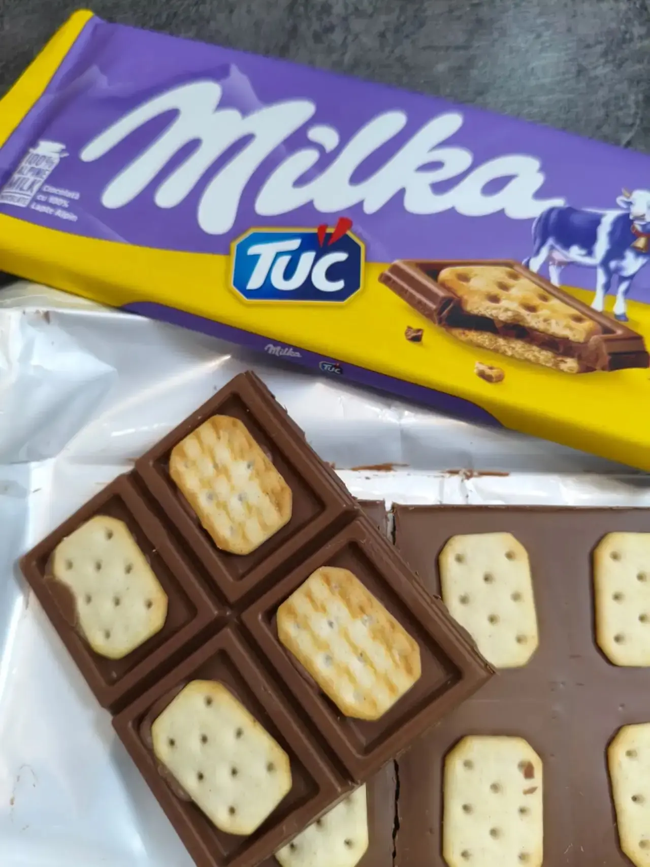 Milka TUC
Измените ваше представление о том, каким бывает шоколад! Встречайте оригинальную
комбинаци