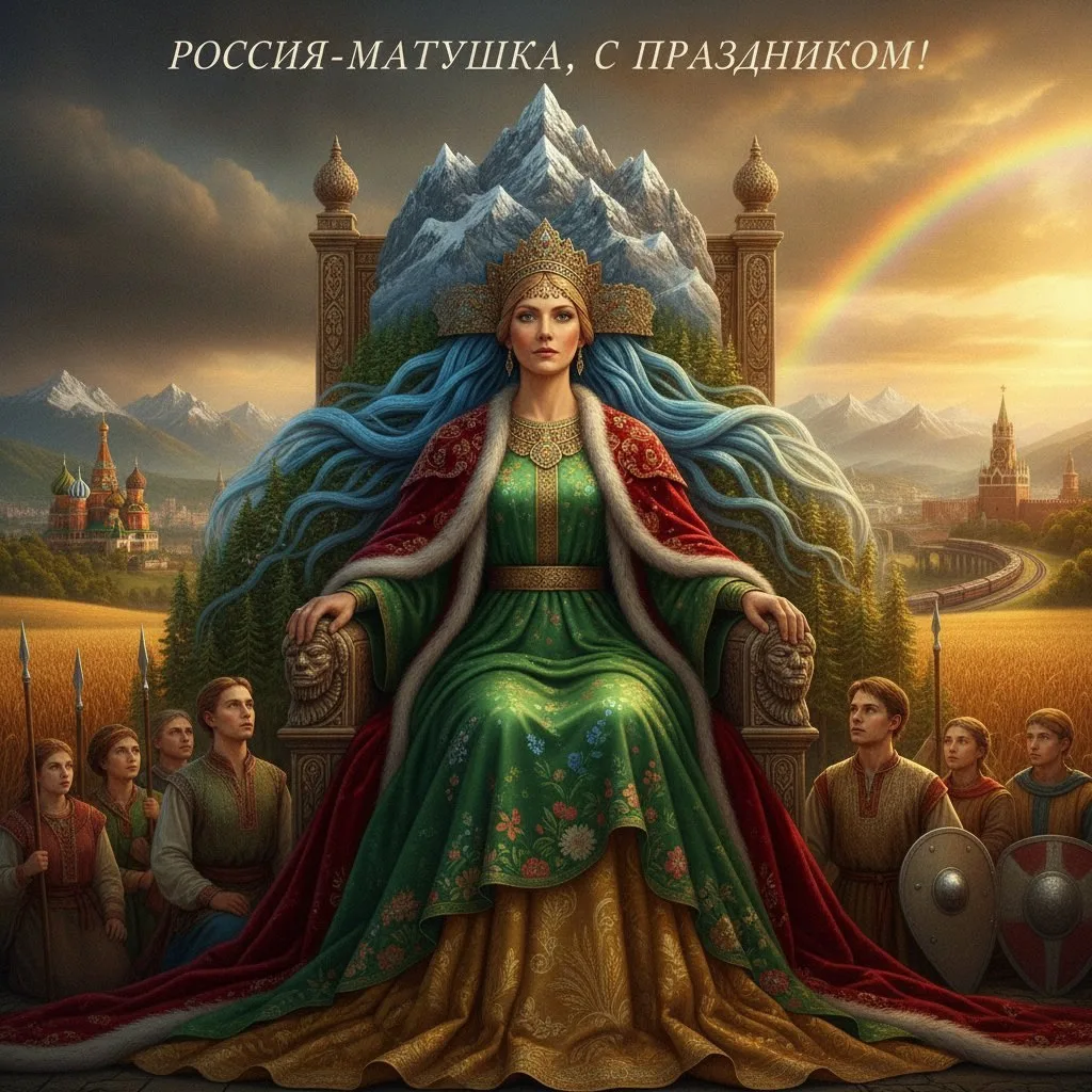 Россия-матушка, с праздником тебя!