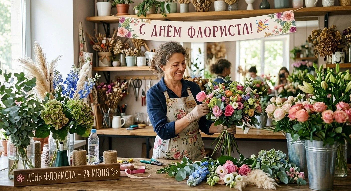 24 июля в России отмечается праздник людей творческой профессии – День флориста.🌸🌷🌸
Любовь к цвет