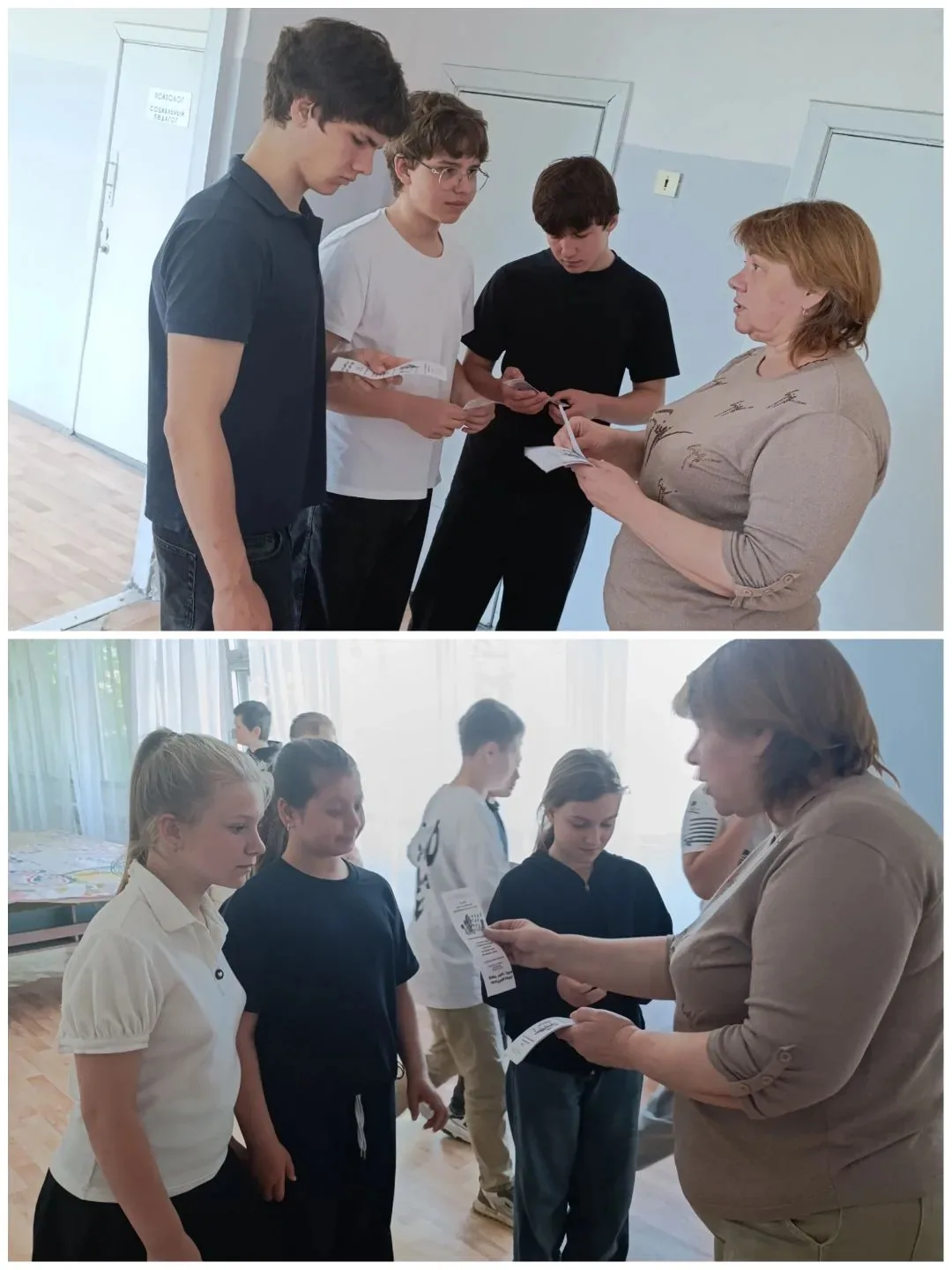 В школе прошла акция приуроченная к Дню славянской письменности и культуры. Школьный би...