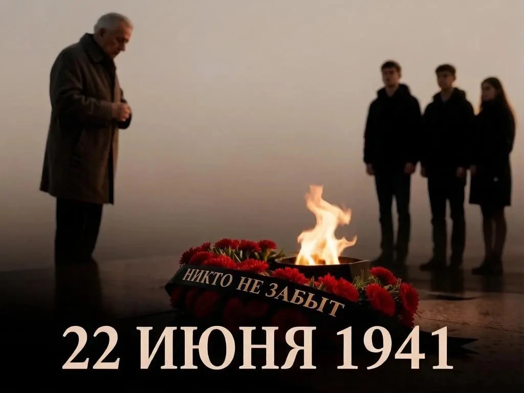 22 июня — День памяти и скорби

Сегодня, 22 июня, мы склоняем головы в память о тех, кто отдал свои 