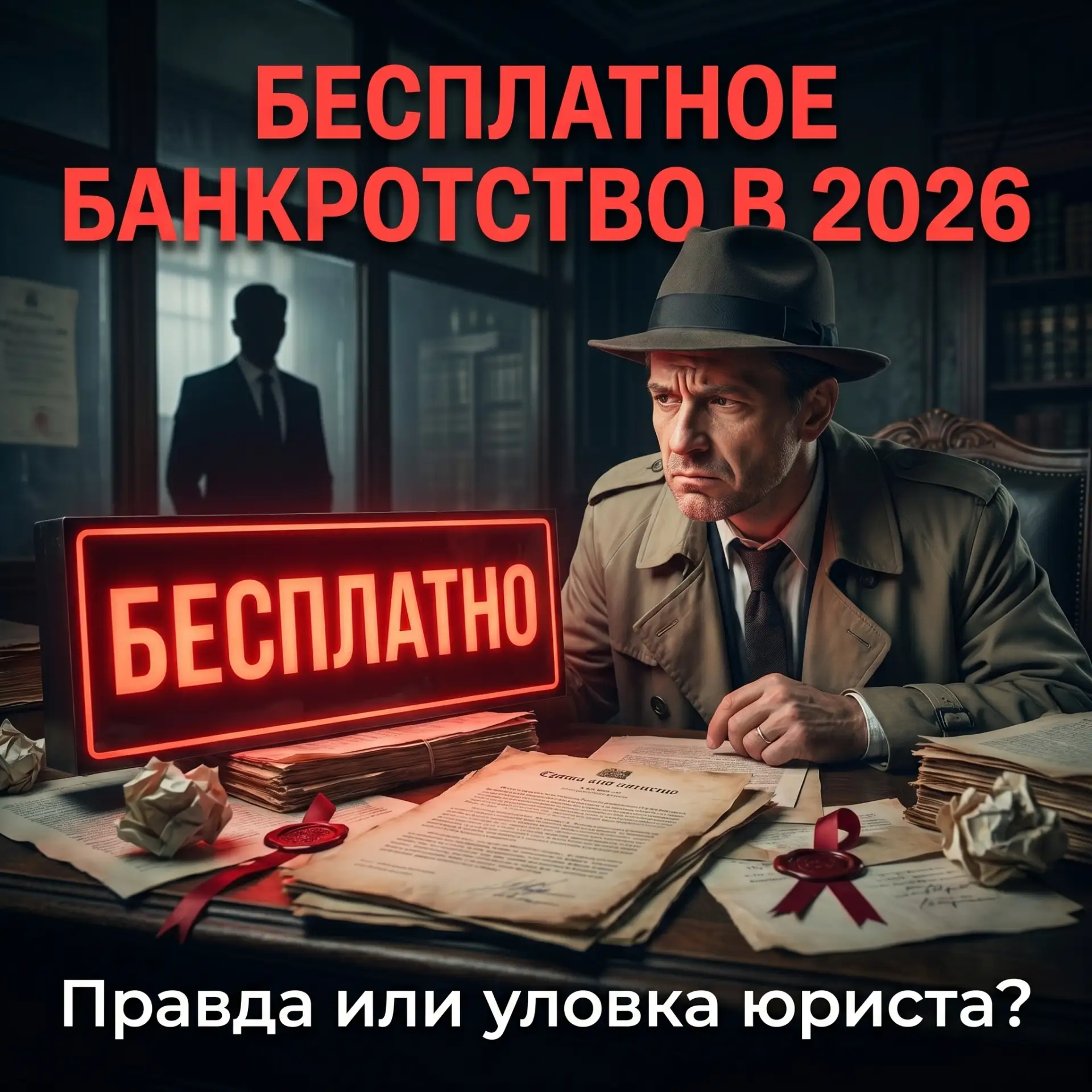 Многие видят рекламу «спишем долги бесплатно» и задаются вопросом — это реально или про...