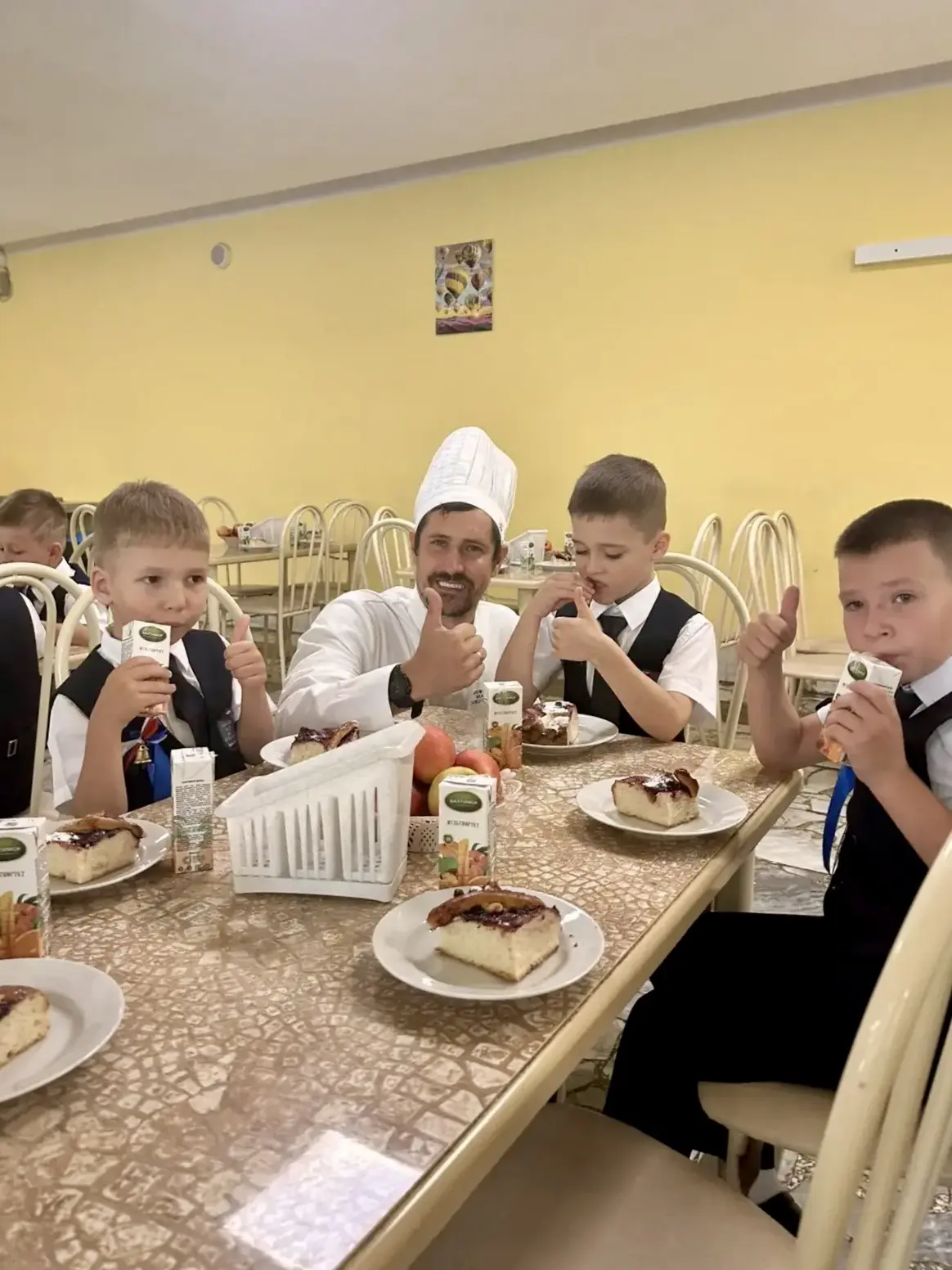🧑🏼‍🍳Первый завтрак первоклассников: встреча с лучшим поваром