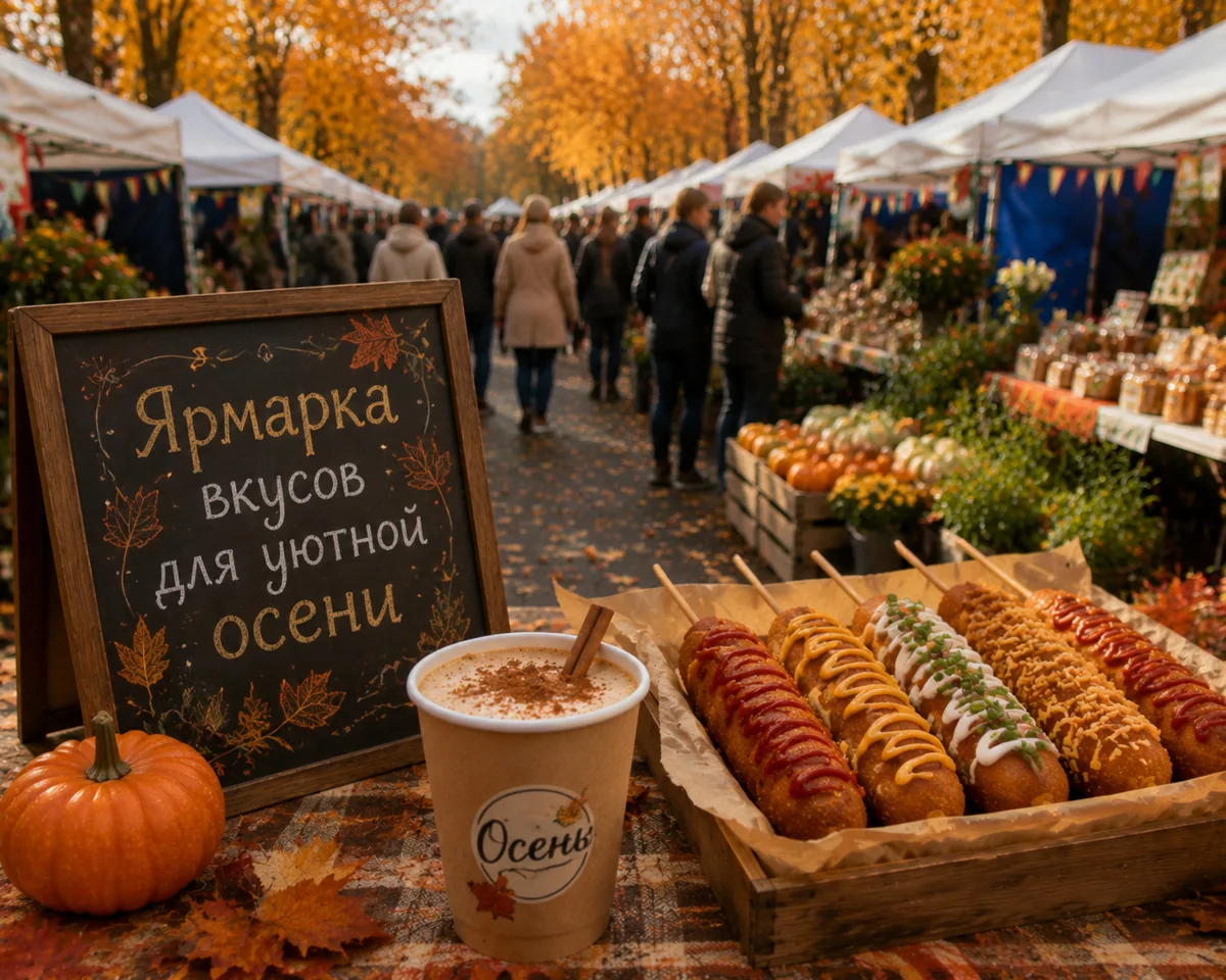 Пряный раф и корн-доги: в Нижневартовске открывается осенняя ярмарка вкусов