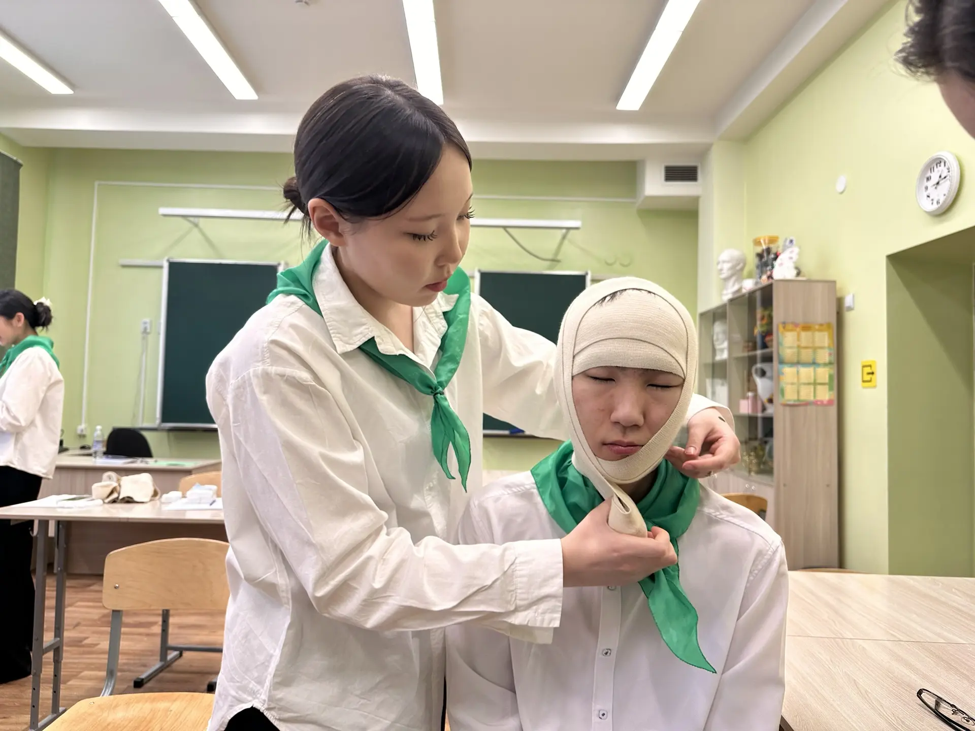 👩🏻‍⚕️ Сегодня наши ребята стали одними из организаторов «Слёта медицинских классов», ...