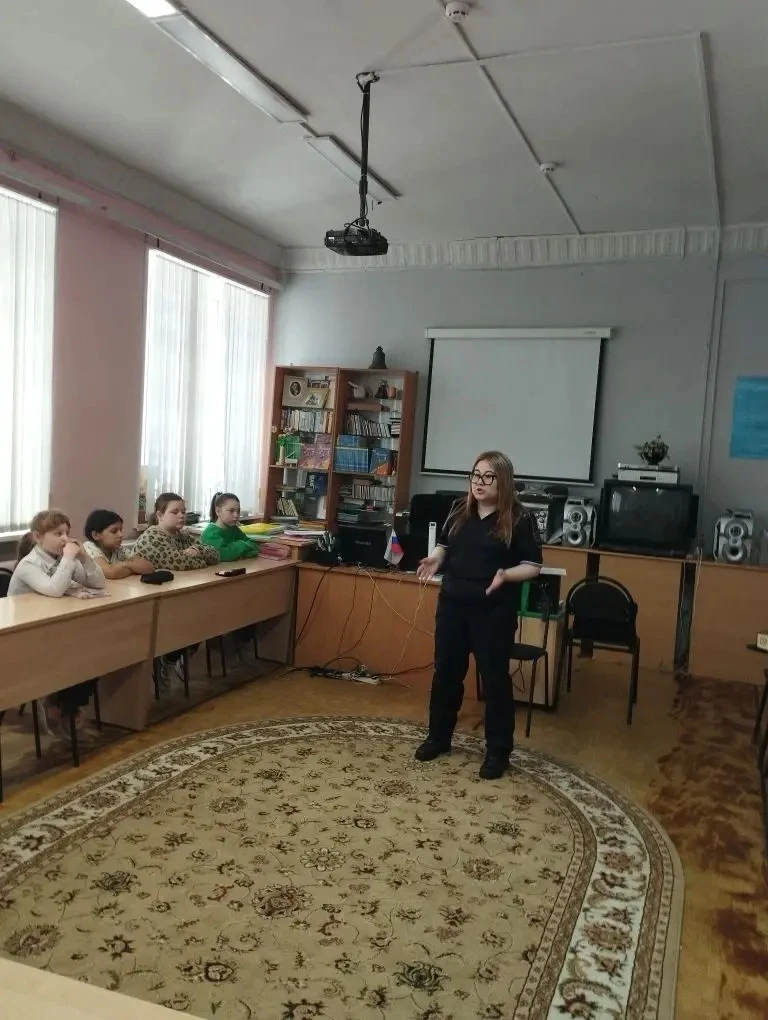 Сегодня для обучающихся 57 школы прошли беседы инспектора ОДН Ленинского района по правовой грамотно