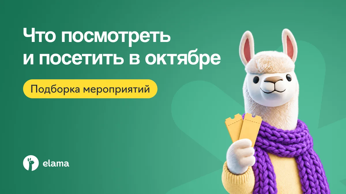 Дайджест мероприятий eLama в октябре 🤓