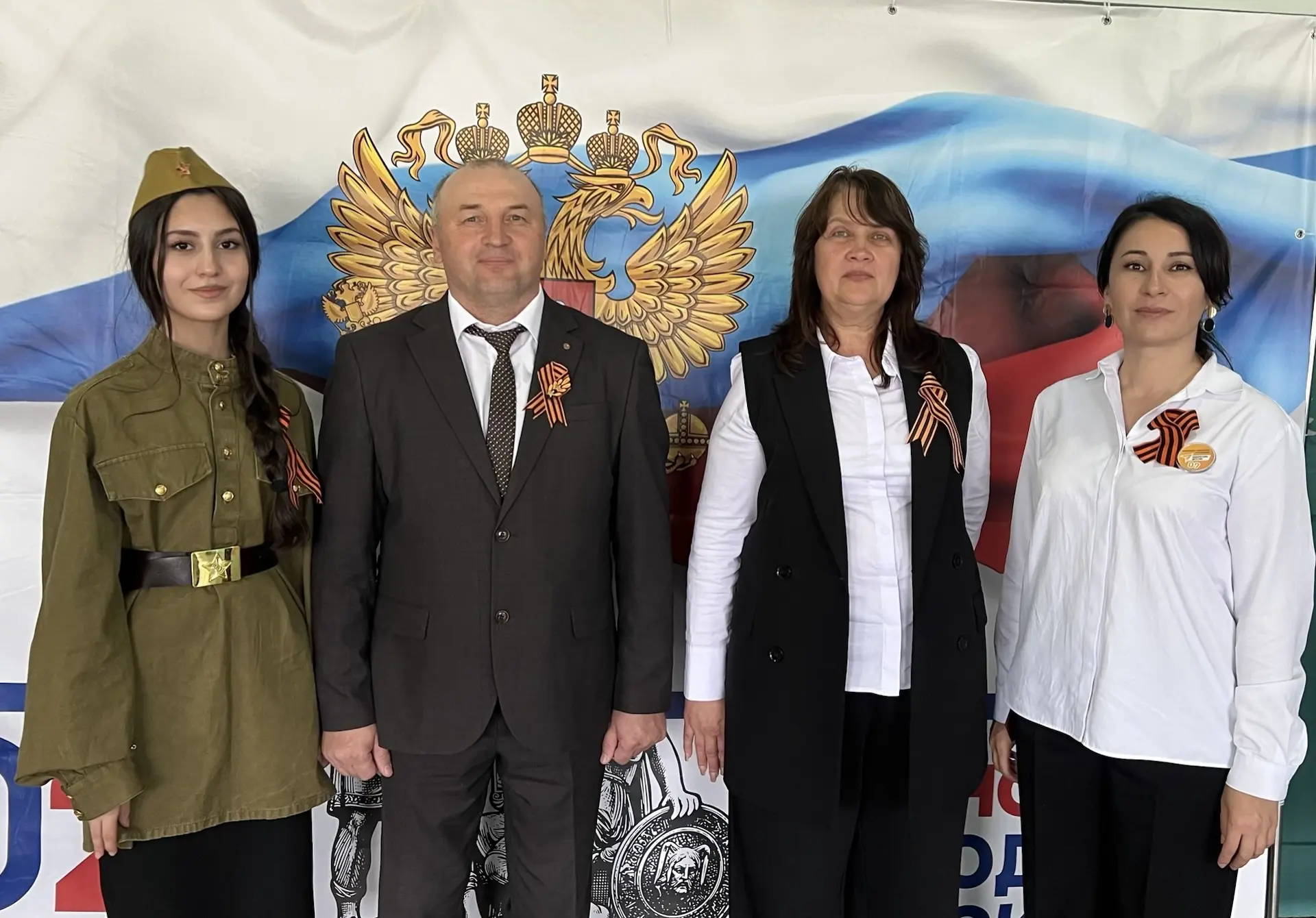 🎖️ В рамках торжественной линейки, посвящённой 81-й годовщине Победы в Великой Отечест...
