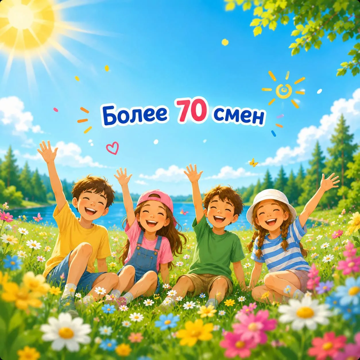Через 2 недели долгожданные каникулы! ☀️  С 1 июня в Южном по традиции стартует летняя оздоровительн