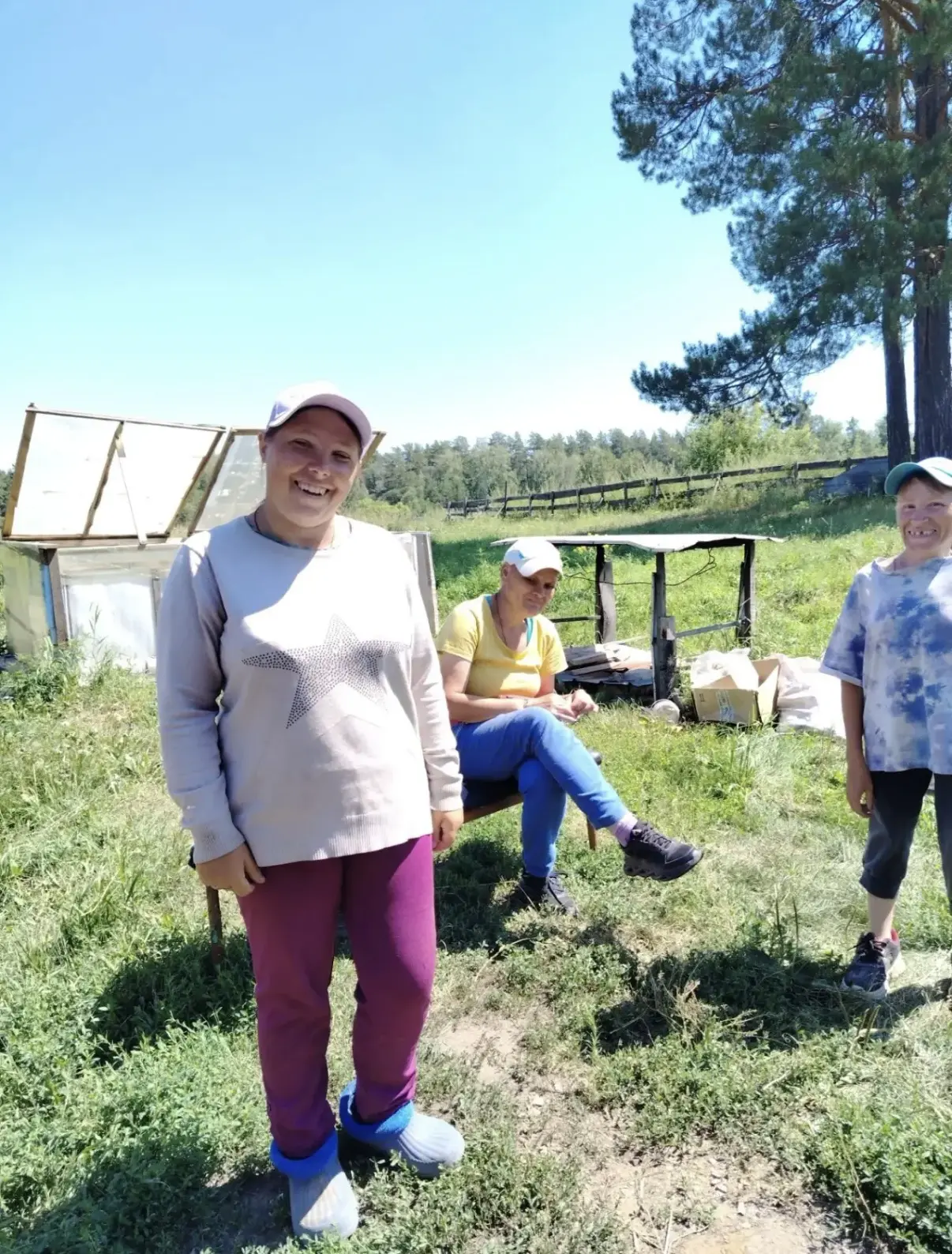 Недавно в Первомайском ДСО устроили настоящий летний праздник на приусадебном участке. День начался 