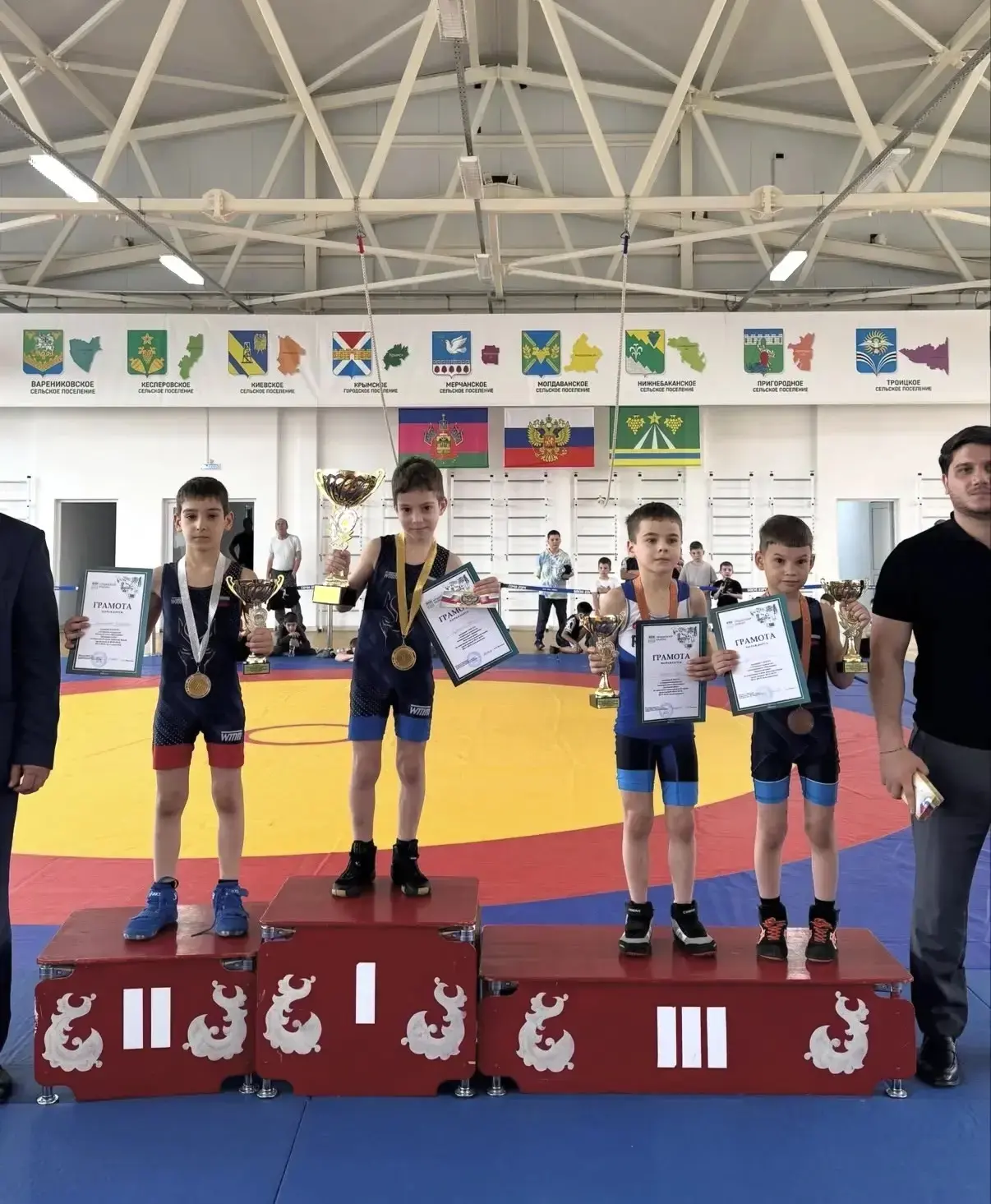 🔥 Открытое первенство МО Крымский район по спортивной борьбе 🔥  📆С 15 по 17 мая в г. Крымск прошло о