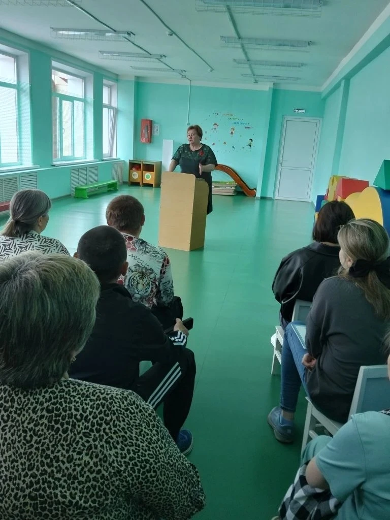 В МКДОУ ДС "Радуга" состоялось организационное родительское собрание для семей, чьи дет...