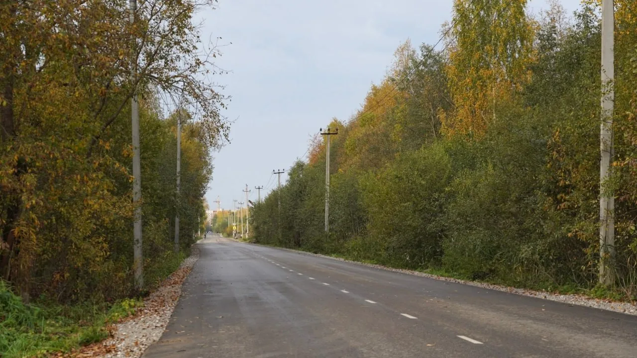 В Вологде завершили асфальтирование улицы Граничной
