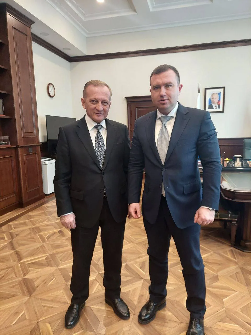 Состоялось рабочее совещание первого заместителя руководителя Казначейства России Эли И...