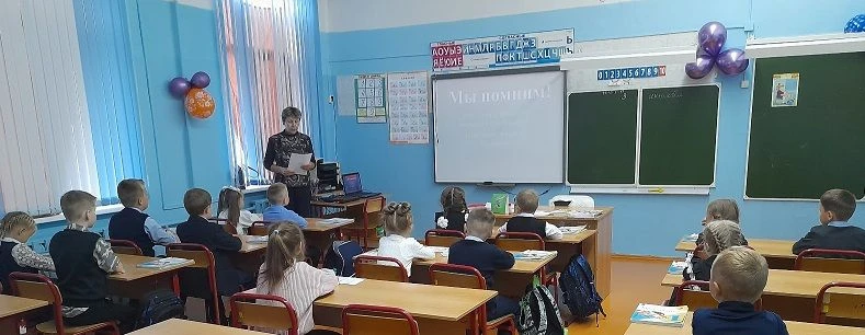 В рамках  проекта «БиблиоШкола» в 1А классе Сусанинской школы